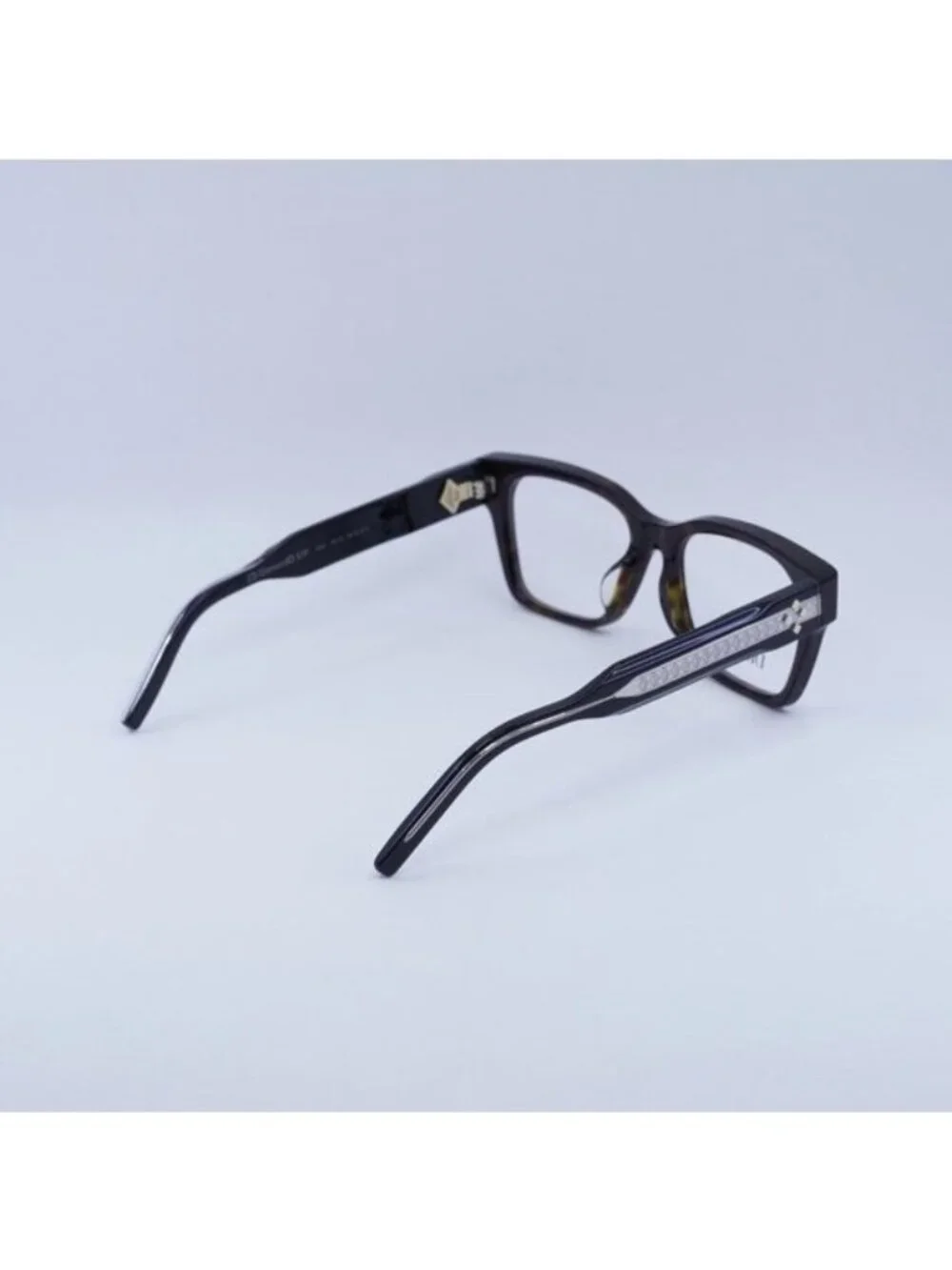 Dior CD DIAMONDO S1F 2000 Eyeglasses Havana 55mm Square Frame